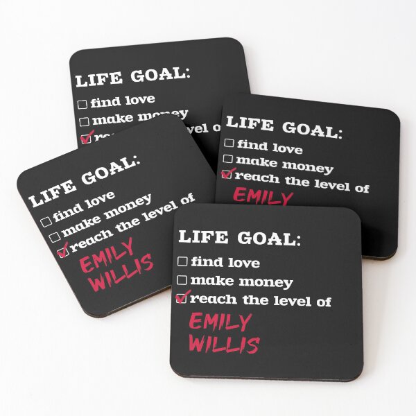 Item preview, Life Goal - Emily Willis designed and sold by 2Girls1Shirt.