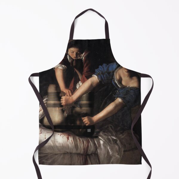 Item preview, Judith Beheading Holofernes Newsprint Glitch designed and sold by KristaZed.