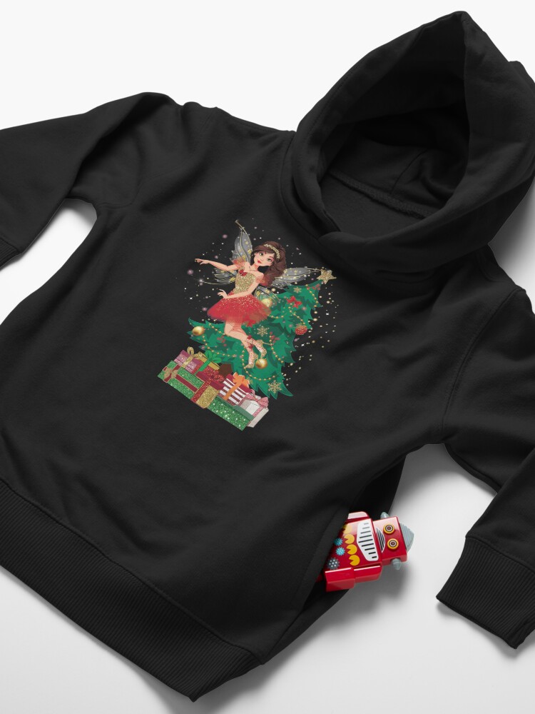 Thumbnail 4 of 5, Toddler Pullover Hoodie, Gigi’s Magical Christmas Tree™ designed and sold by TeelieTurner.