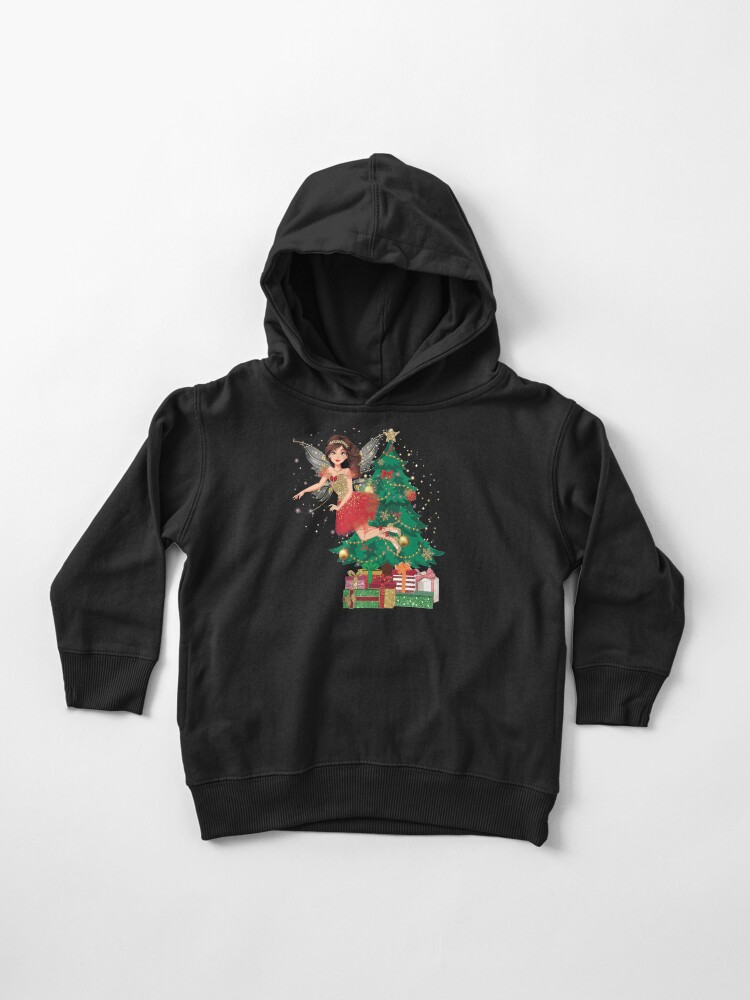 Thumbnail 1 of 5, Toddler Pullover Hoodie, Gigi’s Magical Christmas Tree™ designed and sold by TeelieTurner.