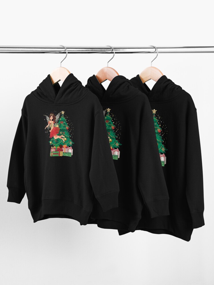 Thumbnail 3 of 5, Toddler Pullover Hoodie, Gigi’s Magical Christmas Tree™ designed and sold by TeelieTurner.