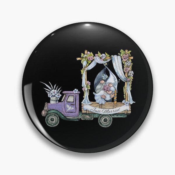 Item preview, just married gnome designed and sold by amy greaves.