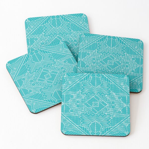 Item preview, Teal Botanical Dots designed and sold by Carolina Diaz.
