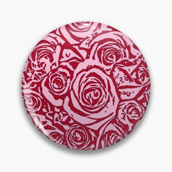 Item preview, Modern Abstract Rose Pattern, Maroon and Pink designed and sold by Marymarice.