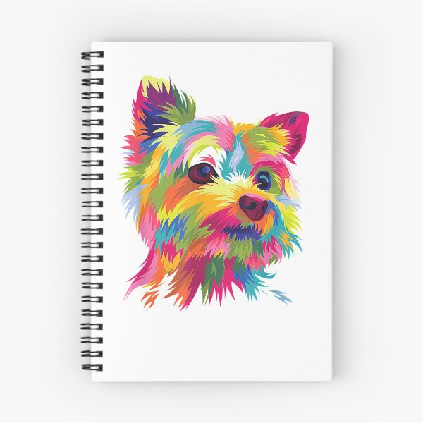 Artikelvorschau, Coloring Yorkie Liebhabergeschenk entworfen und verkauft von OneLineStyle.