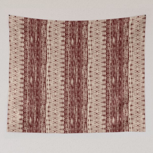 Item preview, Native Wrinkly Batik pattern - brown / dark red designed and sold by EDDArt.