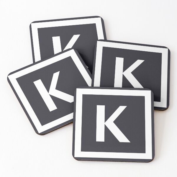 Item preview, Letter Tile K designed and sold by CyberCult Store.