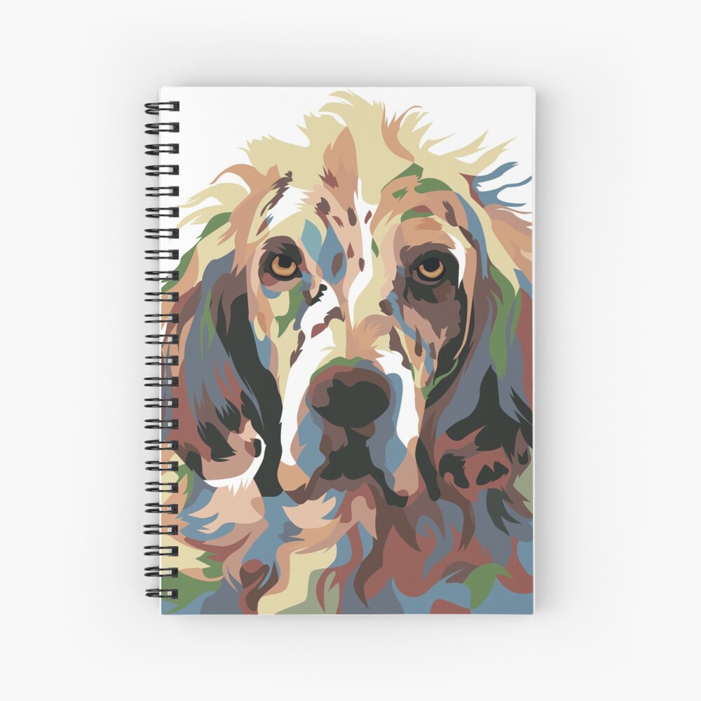 Item preview, Spiral Notebook designed and sold by colorpooch.