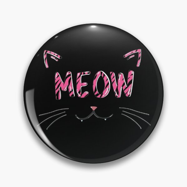 Item preview, Meow Tiger Pink pattern Design designed and sold by AnnastasiiaD.