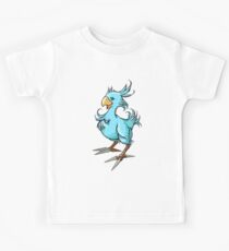 Blue Chocobo Kids Tee