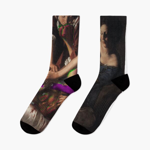 Item preview, Judith Beheading Holofernes Glitch Frequency  designed and sold by KristaZed.