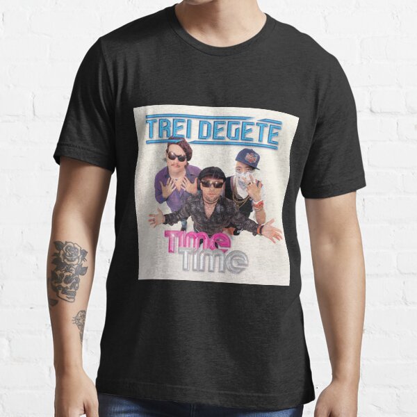trei degete time time T-shirt essentiel