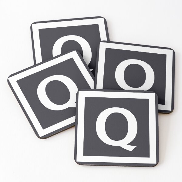 Item preview, Letter Tile Q designed and sold by CyberCult Store.