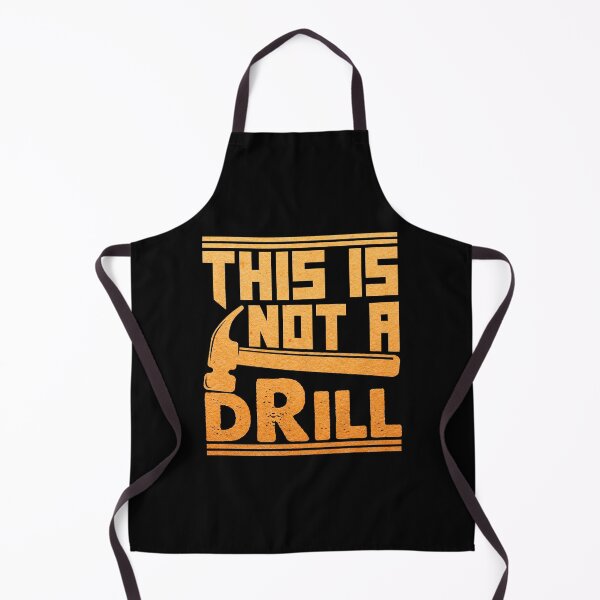 Item preview, This is Not a Drill (Vintage) designed and sold by DesignoresLTD.