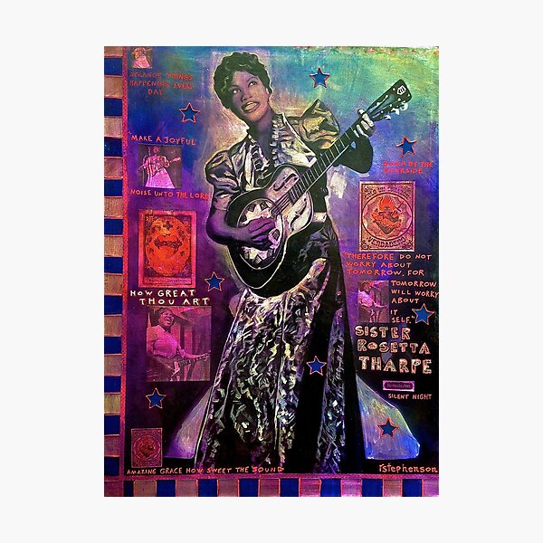 Sister Rosetta Tharpe Photographic Print