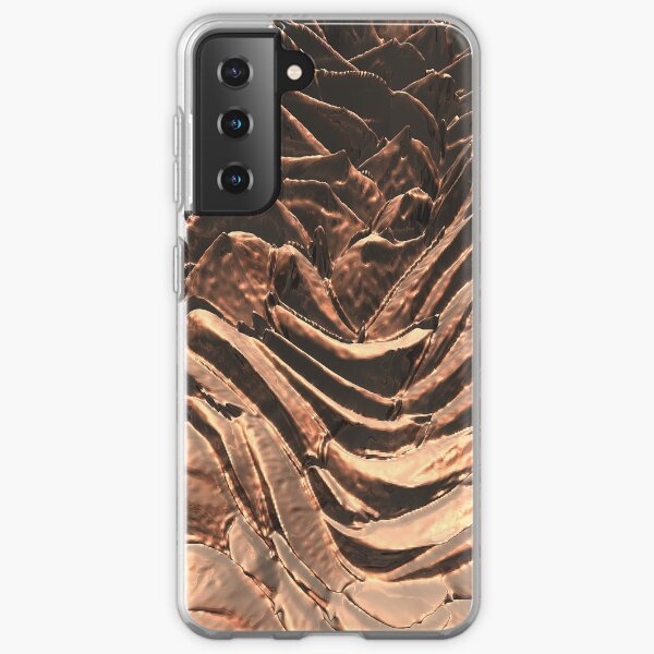 Macro Copper Abstract Samsung Galaxy Soft Case