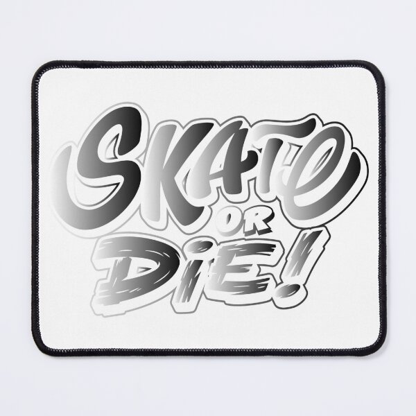 Item preview, Skate or die quote lettering stickers and masks designed and sold by ougraz24.