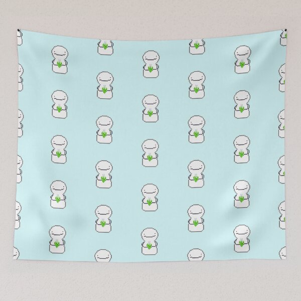 Item preview, dream pixel art blob - white tulip designed and sold by sezalilly.