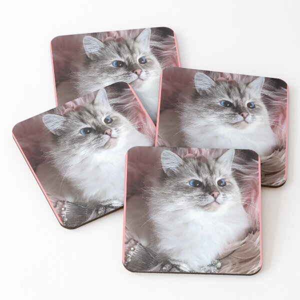 Item preview, Saoirse the ragdoll cat  designed and sold by Fluffycat2020.