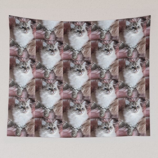 Item preview, Saoirse the ragdoll cat  designed and sold by Fluffycat2020.