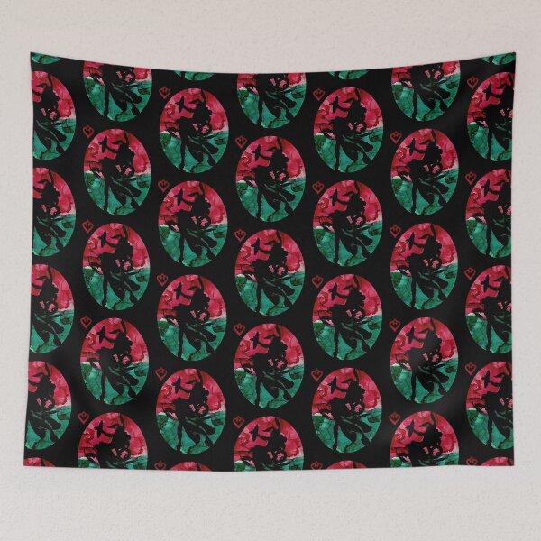 Item preview, FFXIV Dancer Silhouette v3 - Christmas Colours designed and sold by GingerCatGifts.