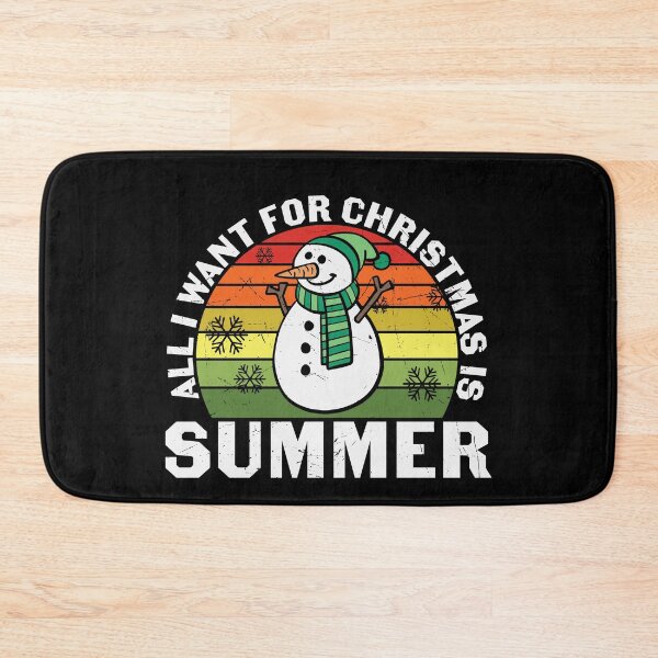 Item preview, All I Want For Christmas Is Summer designed and sold by Belhbib Art ⭐⭐⭐⭐⭐.