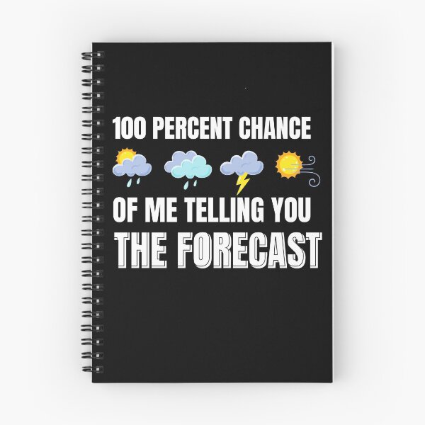 Item preview, Telling You The Forecast Meterologist designed and sold by MooonTees.