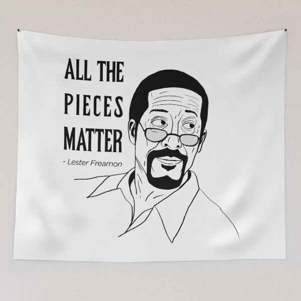 Item preview, THE WIRE Lester Freamon 1 designed and sold by Blue Bouy.