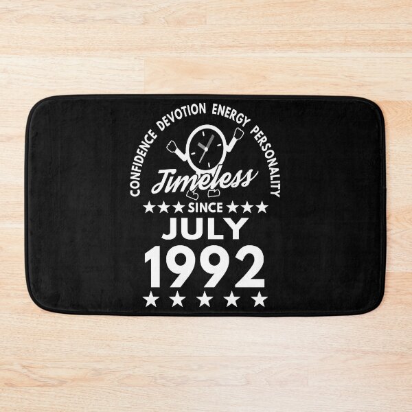 Item preview, July Birthday Timeless Person -1992 - White Text designed and sold by MoonsmileProd.