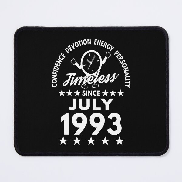 Item preview, July Birthday Timeless Person -1993 - White Text designed and sold by MoonsmileProd.
