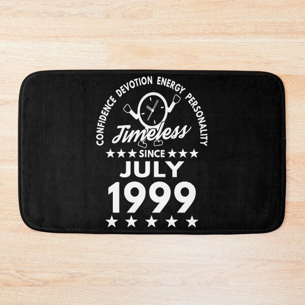 Item preview, July Birthday Timeless Person -1999 - White Text designed and sold by MoonsmileProd.