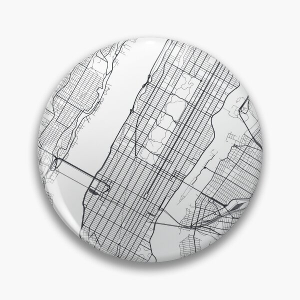 Item preview, Map of New Yok Manhattan designed and sold by ddworkshop.
