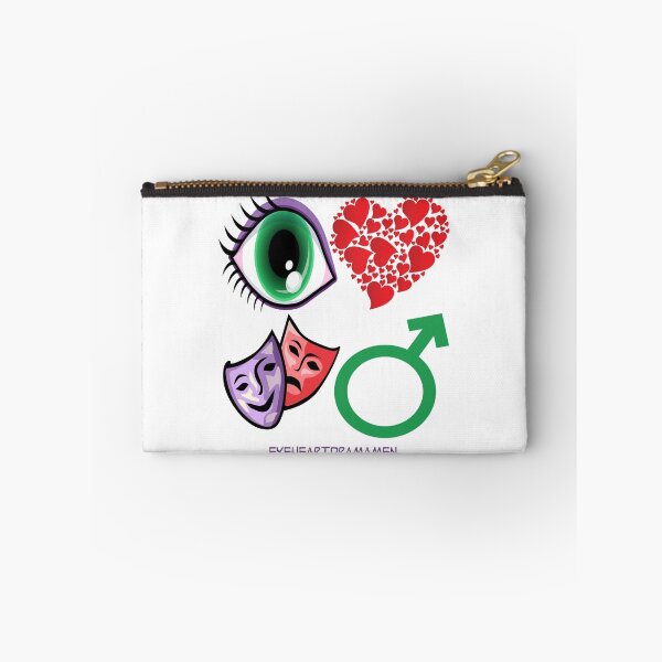 Item preview, Eye Heart Drama Men (Amo a los hombres de drama) designed and sold by Prints on Broadway.
