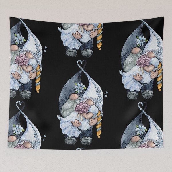 Item preview, just married gnome  carry over threshold designed and sold by amy greaves.