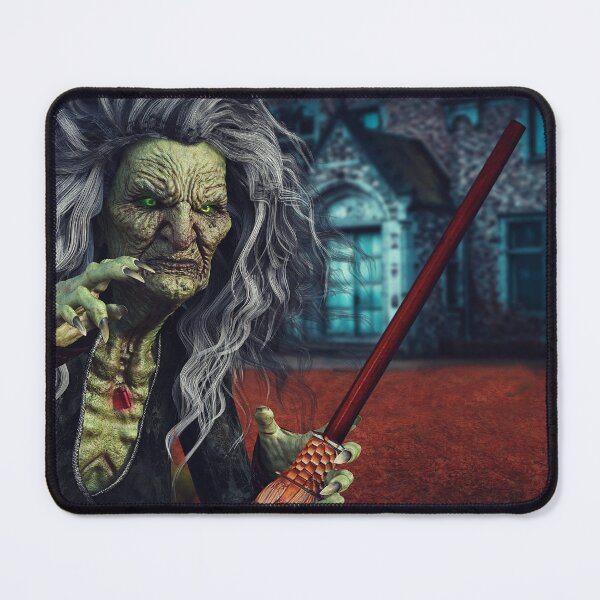 Item preview, Halloween Witch Mystical  Woman Poison Sweep Magic Old Night Scared designed and sold by MonArtisteSam.