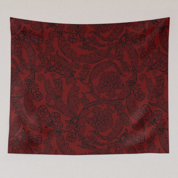 Item preview, Western Nouveau in Red designed and sold by maggie-byrd.