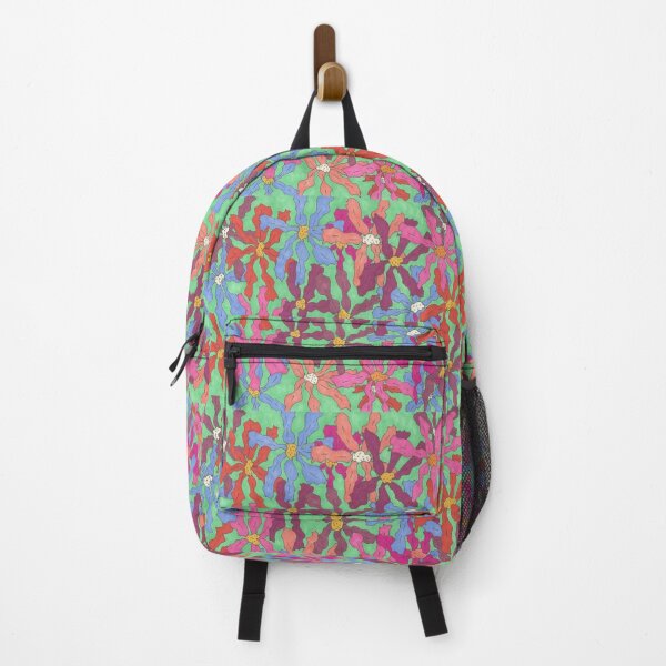 Item preview, Colorful Retro Floral Print designed and sold by DanielleGensler.