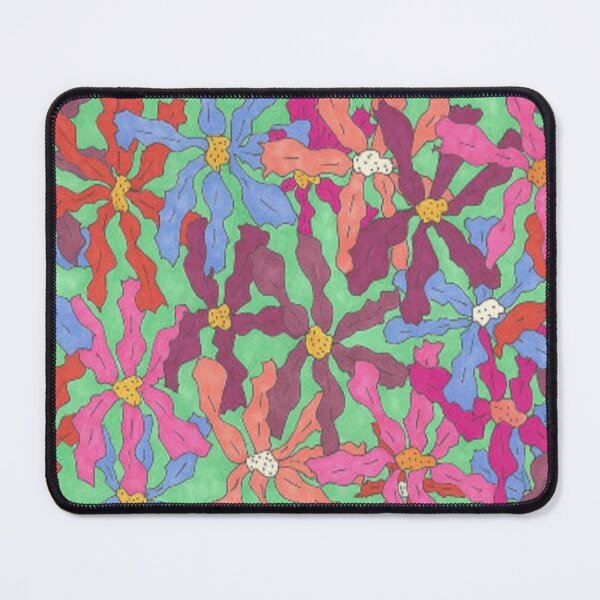 Item preview, Colorful Retro Floral Print designed and sold by DanielleGensler.