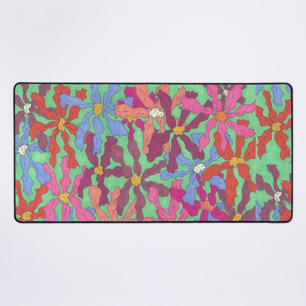 Item preview, Colorful Retro Floral Print designed and sold by DanielleGensler.