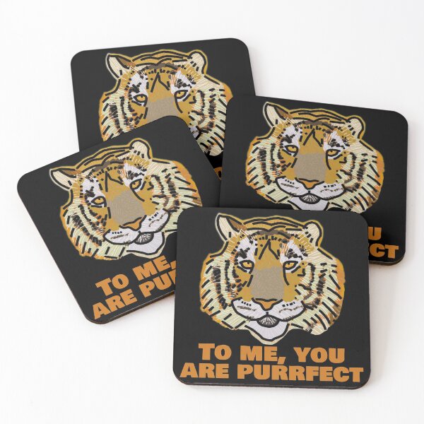 Item preview, Perfect Big Cat Tiger Says You are Purrfect designed and sold by ellenhenry.