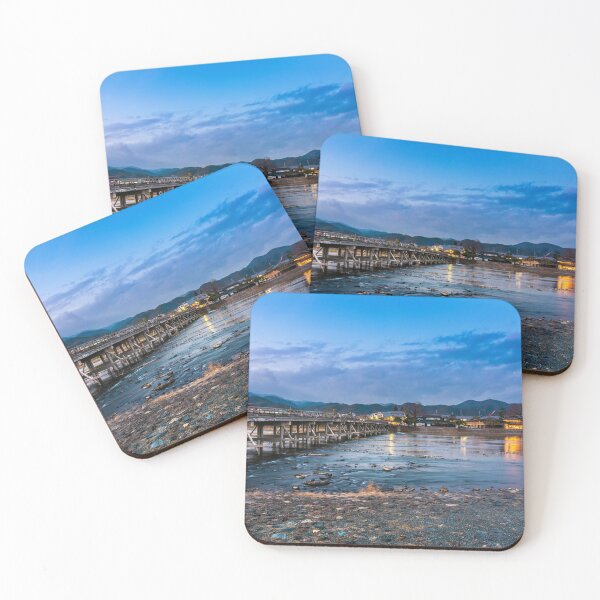 Item preview, Evening by the river in Kyoto Japan designed and sold by WorldScenery.