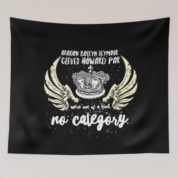 Item preview, Six, Six Musical, We're One of a Kind, No Category, Henry VIII, Aragon, Anne Boleyn, Jane Seymour, Cleves, Howard, Par, Divorced, Beheaded, Survived designed and sold by RisingFrequency.