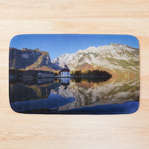 Item preview, Watzmann Mountain And St Bartholomew's Church designed and sold by rawshutterbug.