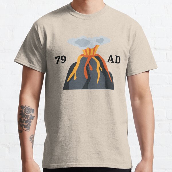 Pompeii Volcano Classic T-Shirt