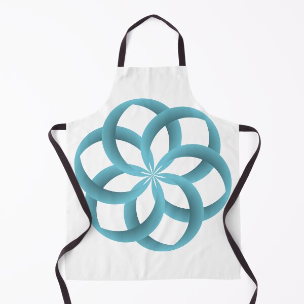 Item preview, RINGS IN CYAN designed and sold by Eman Abou Ghazy.