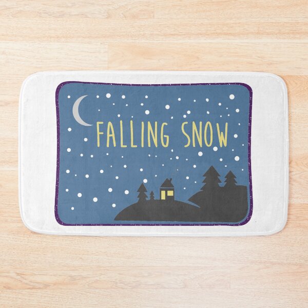 Item preview, Falling snow scenery designed and sold by SidTastic .