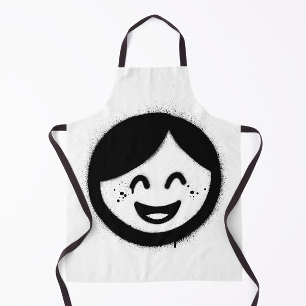 Item preview, Graffiti happy girl sprayed in black designed and sold by Paulus-DB.