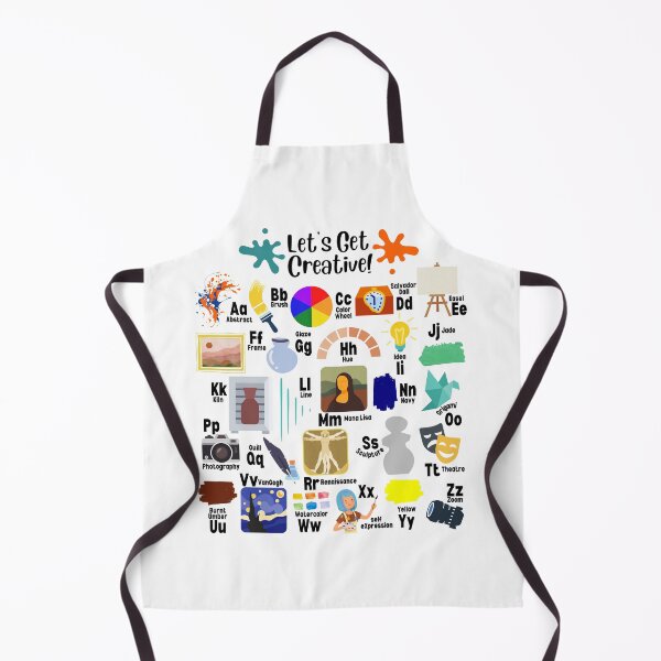 Item preview, Let's Get Creative Art Alphabet for Artists and Teachers designed and sold by BeckySageLife.