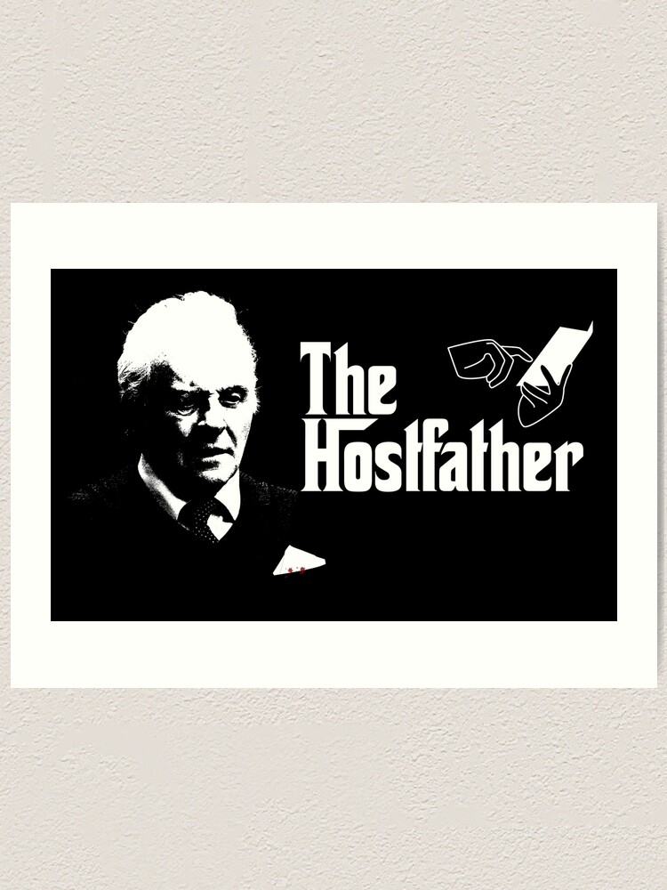 Thumbnail 2 of 3, Art Print, The Hostfather designed and sold by makingDigital.