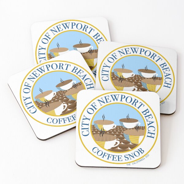 Item preview, CITY OF NEWPORT BEACH COFFEE SNOB designed and sold by ShearFlow.
